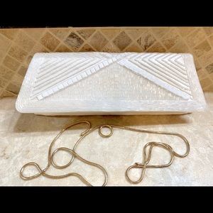 Badgley Mischka beaded clutch